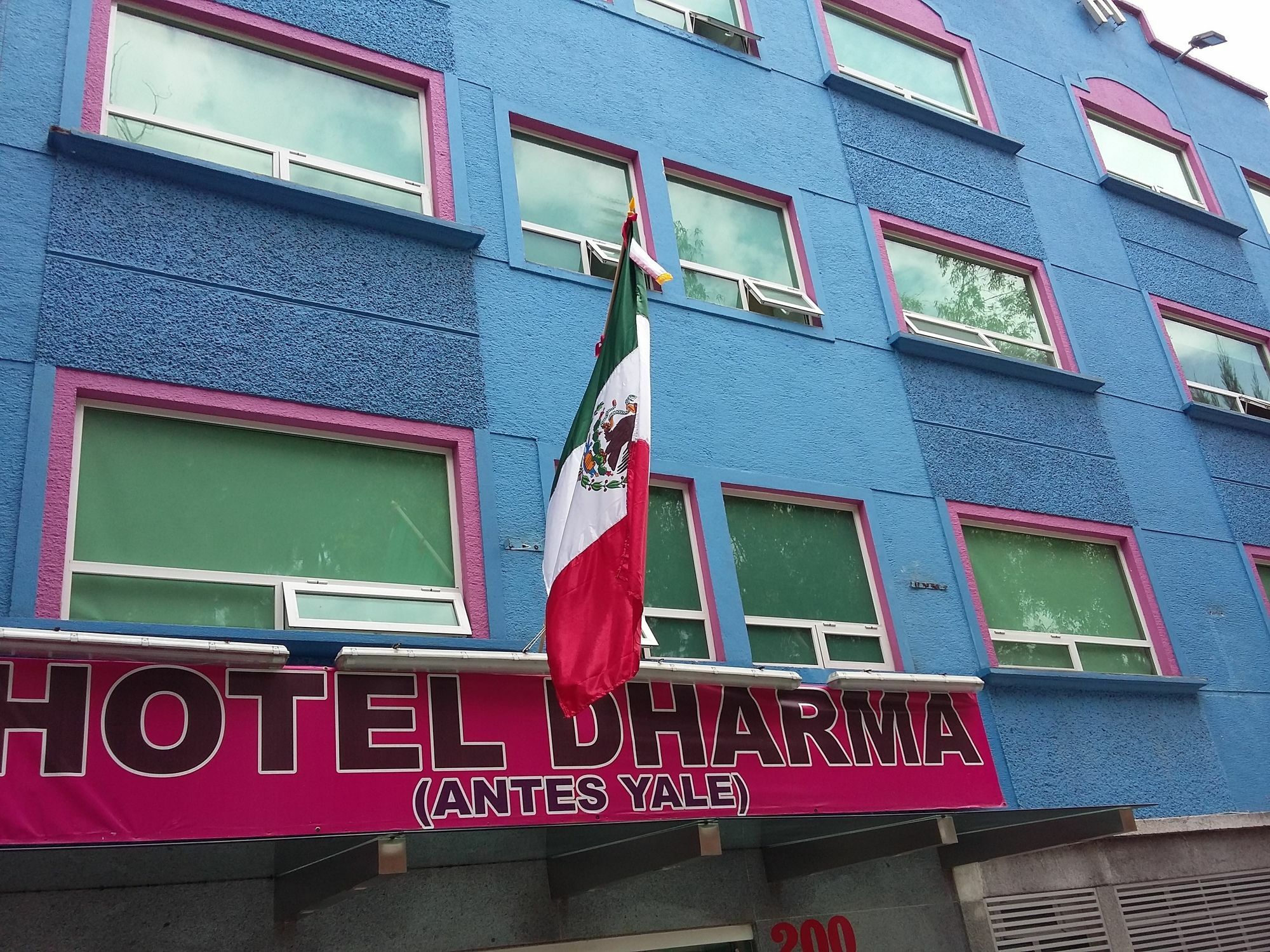 Hotel Dharma Mexikóváros Kültér fotó